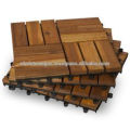 FLOOR DECKING / ACACIA DECKING TILES 30*30CM INTERLOCKING